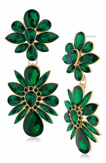 JARDIN Crystal Drop Earrings