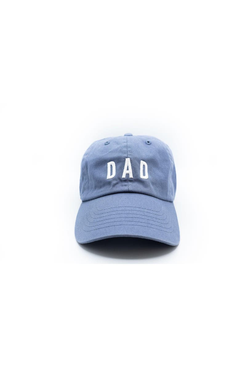 Rey To Z Dad Baseball Hat, Main, color, Dusty Blue