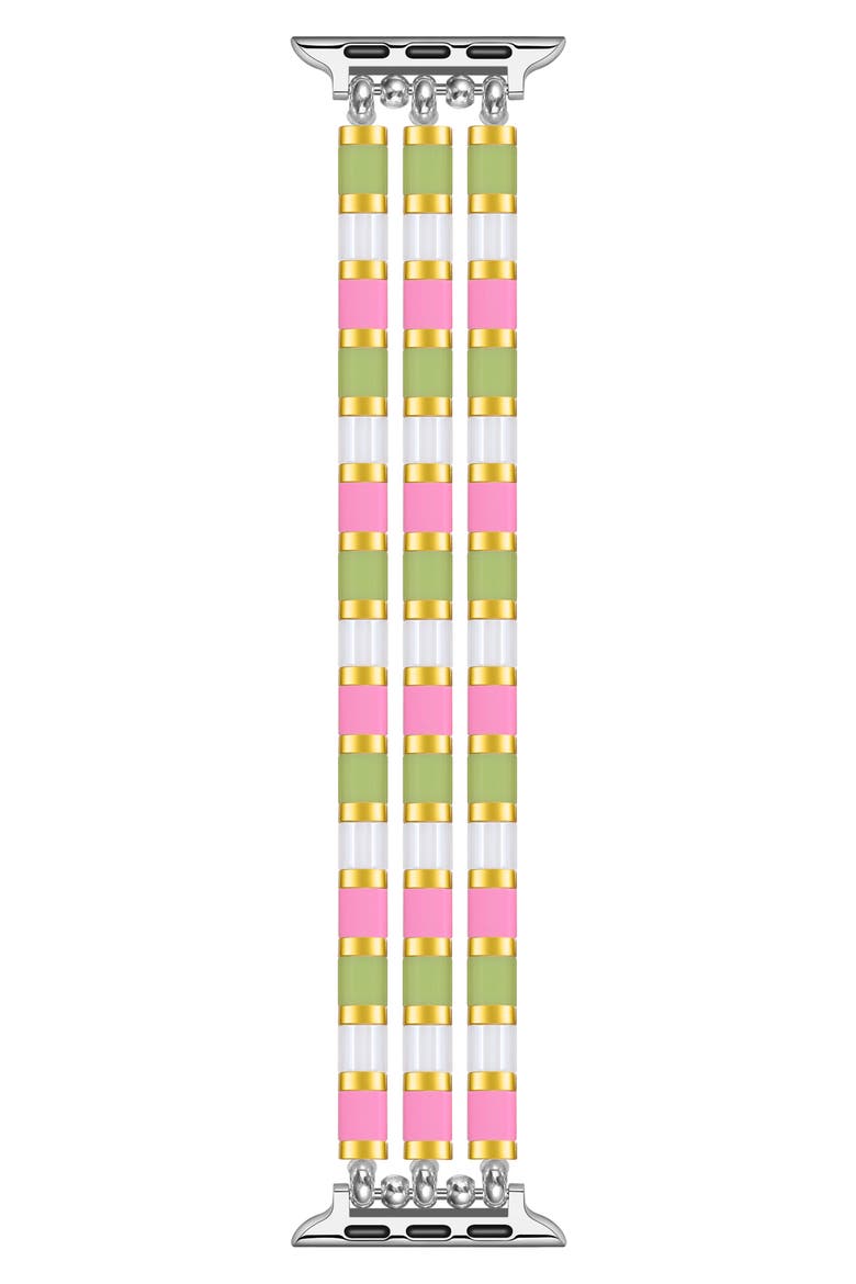 Slim 42mm Apple Watch® Bracelet Watchband, Main, color, PINK