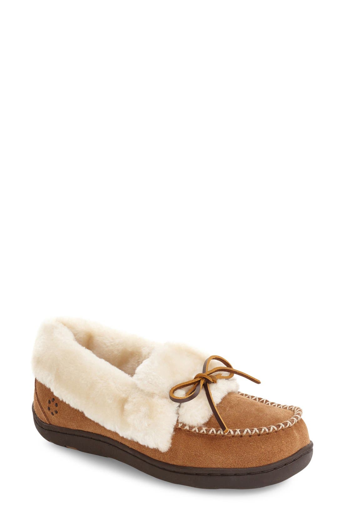 Laurin Slipper, Main, color, HASH BROWN SUEDE