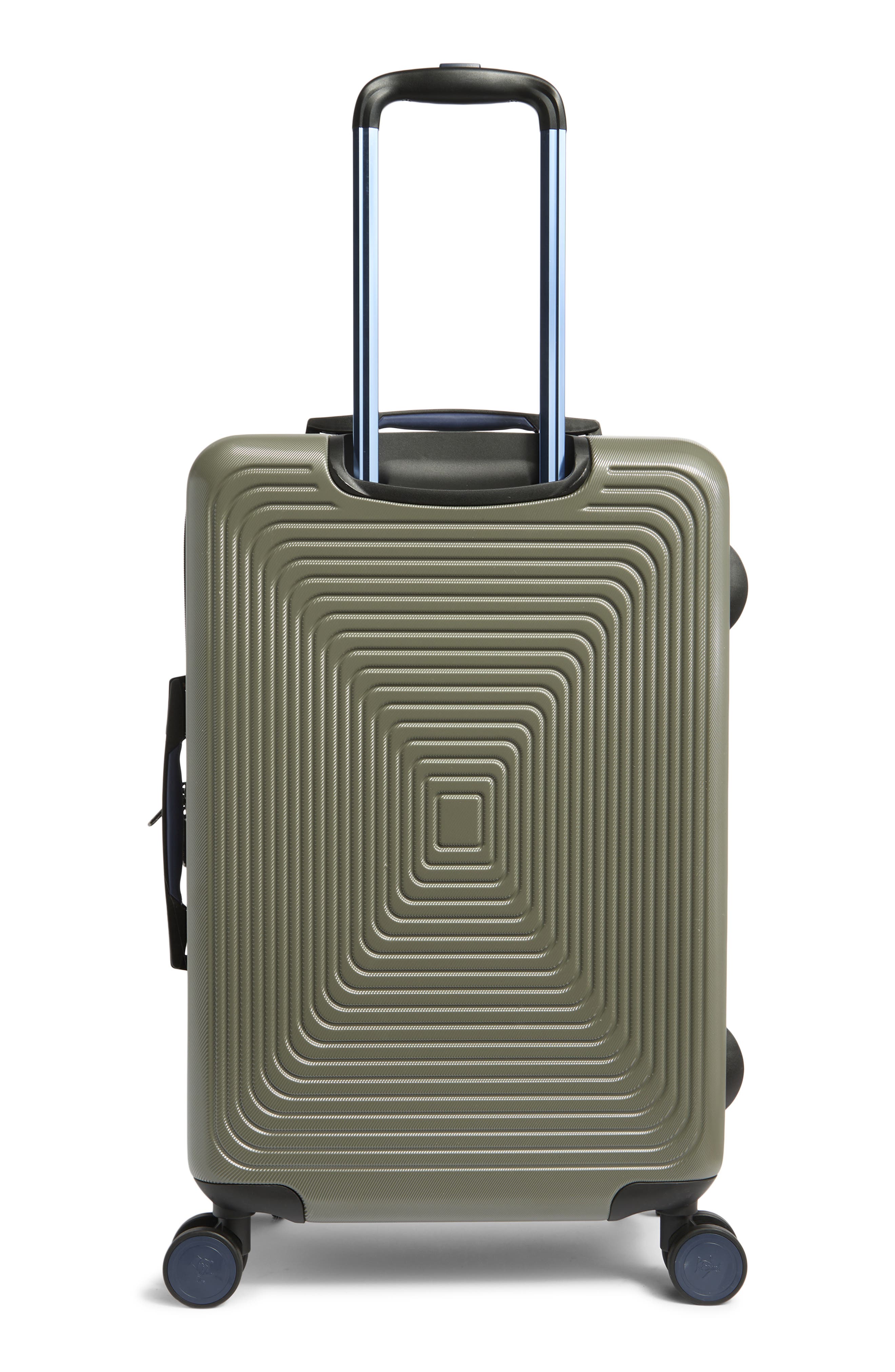 Original Penguin Finnes 25-Inch Hardside Spinner Luggage, Alternate, color, Dusty Olive