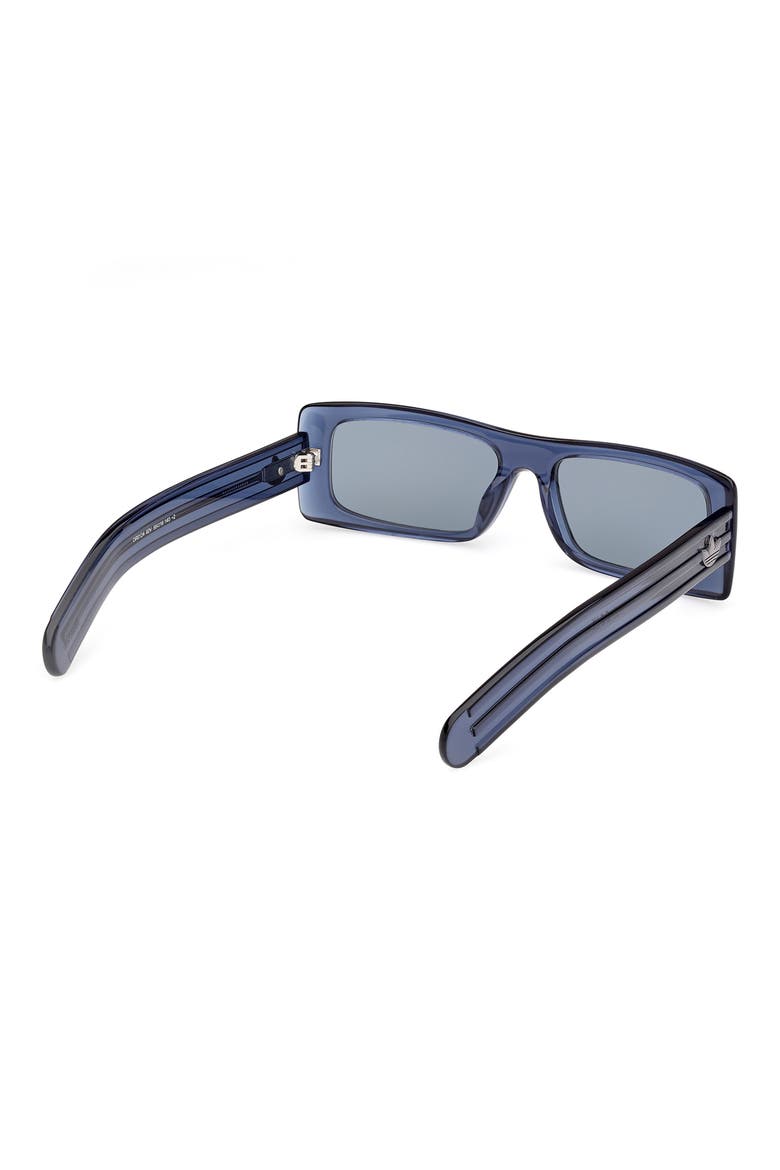 Rectangular Sunglasses, Alternate, color, BLUE/ OTHER/ BLUE