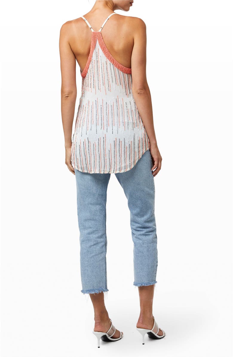 AS by DF Ibiza Beaded Cami, Alternate, color, White