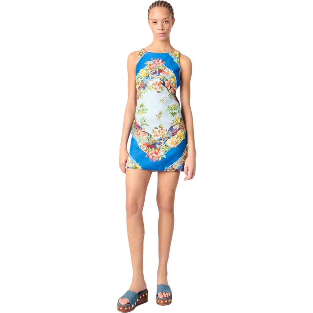 Maje Patterned Shift Dress