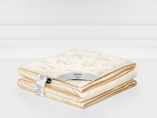 Togas Selena Tussah Silk Comforter In Neutral
