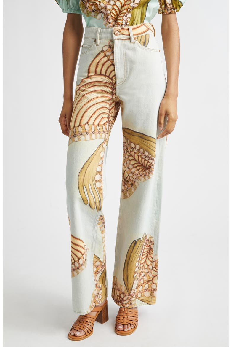 The Willow Wide Leg Jeans, Main, color, WATER BLOSSOMS