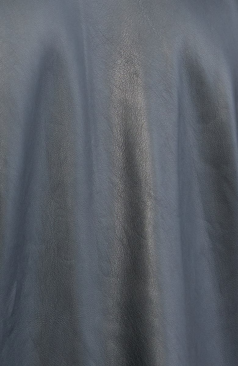 RtA Parlan Faux Leather Shacket, Alternate, color, Black Pixelated