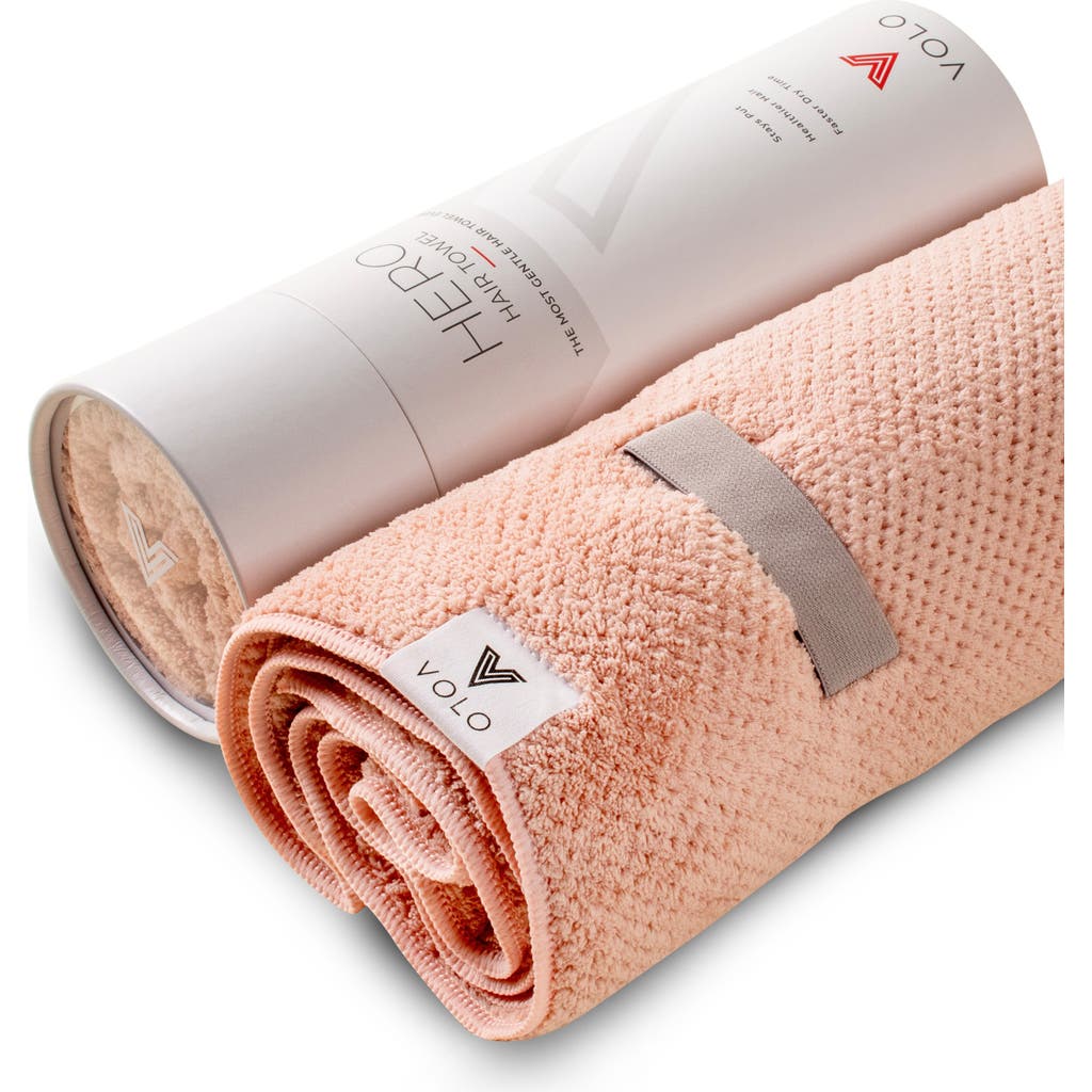 VOLO Super Hero XL Hair Towel in Cloud Pink  product