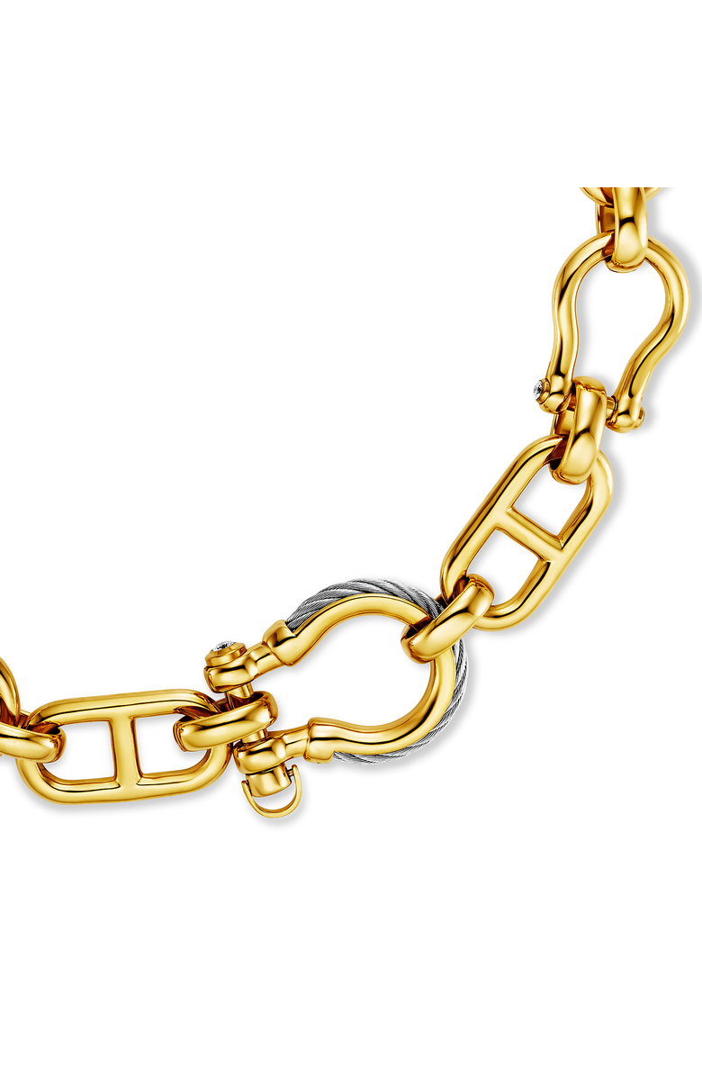 CHARRIOL St. Tropez Mariner Necklace, Alternate, color, Yellow Gold Pvd