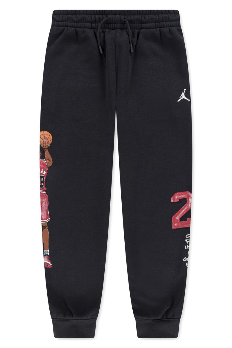 Kids' Jordan Sketch Sweatpants, Main, color, OFF NOIR