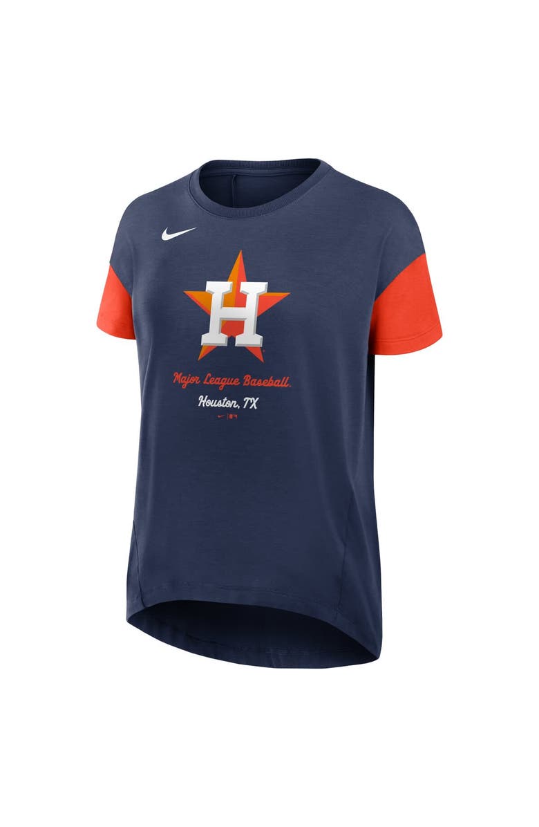 Nike Women's Nike Navy Houston Astros Flowy Fashion T-Shirt, Alternate, color, Navy