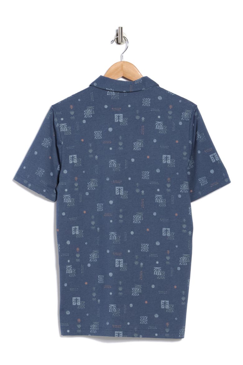 Quick Trip Polo, Alternate, color, MOOD INDIGO/ VINTAGE