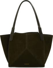 Victoria Beckham Small Victoria Suede Tote