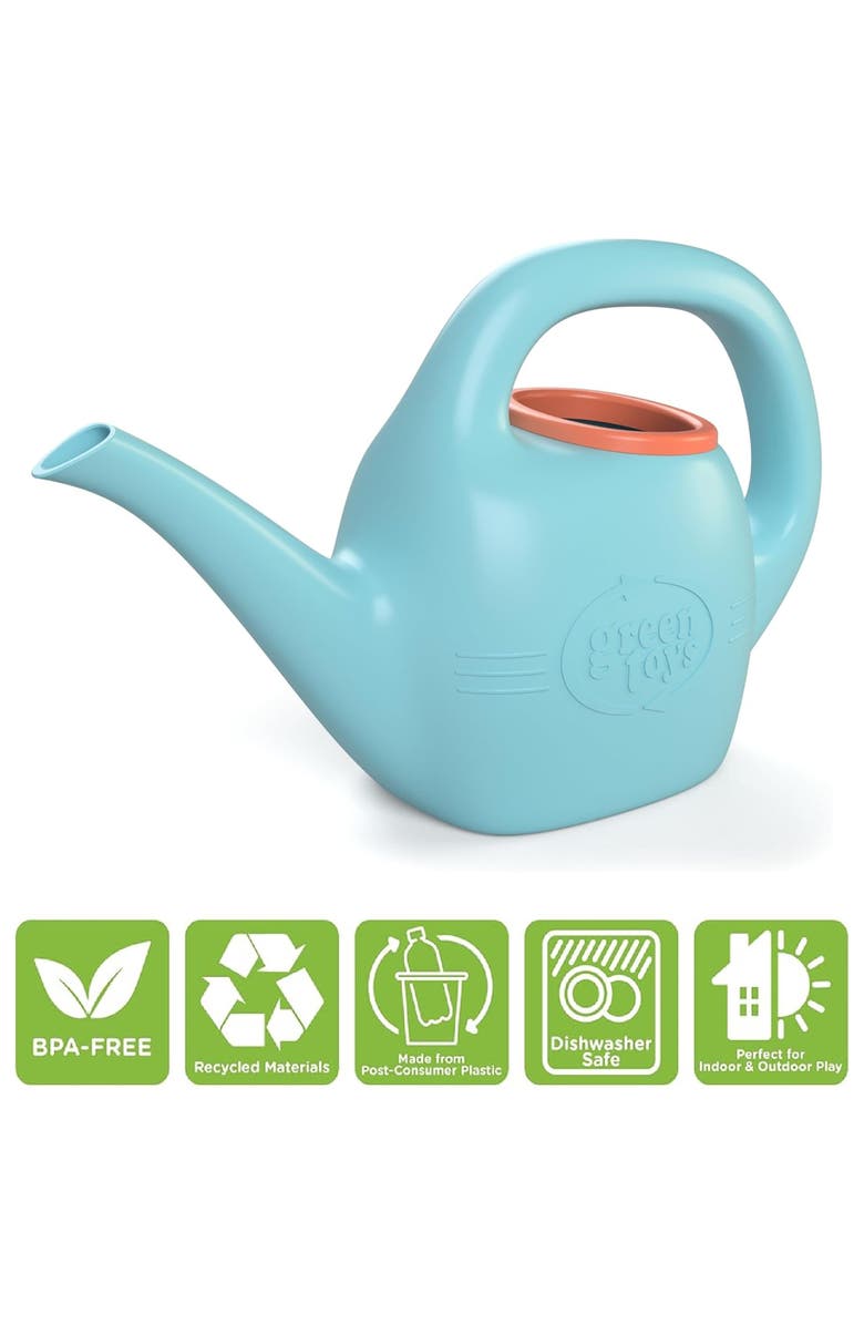 Green Toys Watering Can Blue Toy, Alternate, color, Multicolored