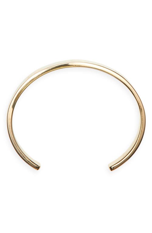 Alexander Mcqueen Mcqueen Thin Skull Enamel Cuff Bracelet