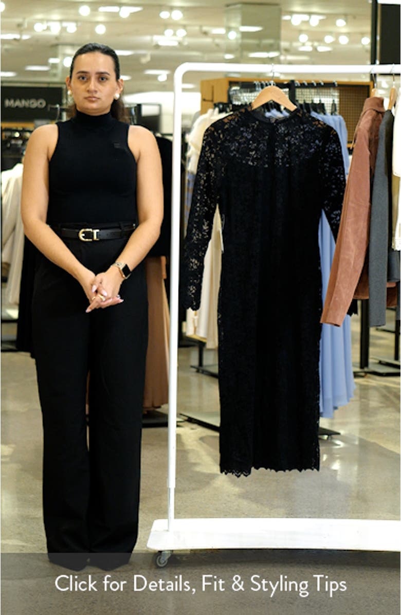 Davina Long Sleeve Midi Dress, sales video thumbnail