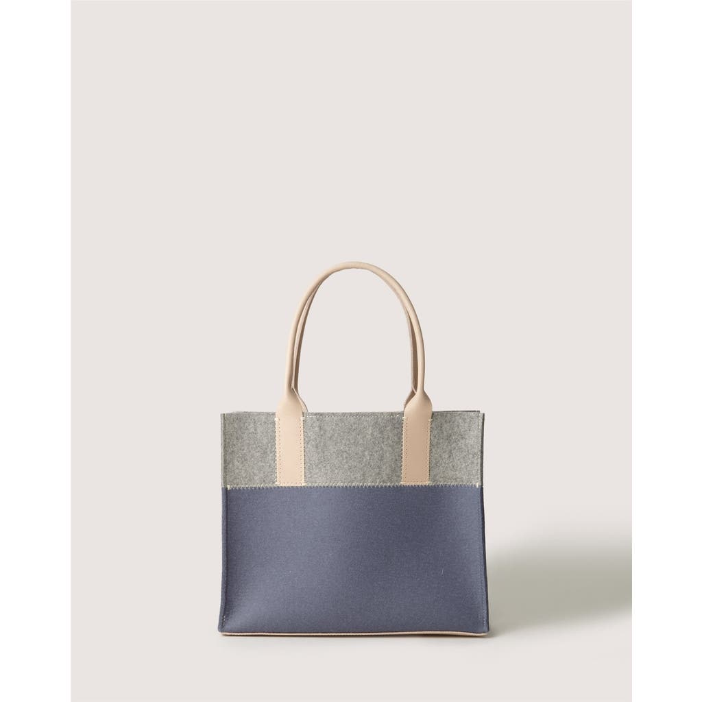 Graf & Lantz Graf Lantz Jaunt Merino Wool Midi Tote In Horizon
