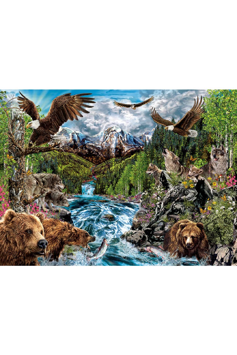 River of Life 1000 piece Jigsaw Puzzle for Adults, Alternate, color, Multicolor