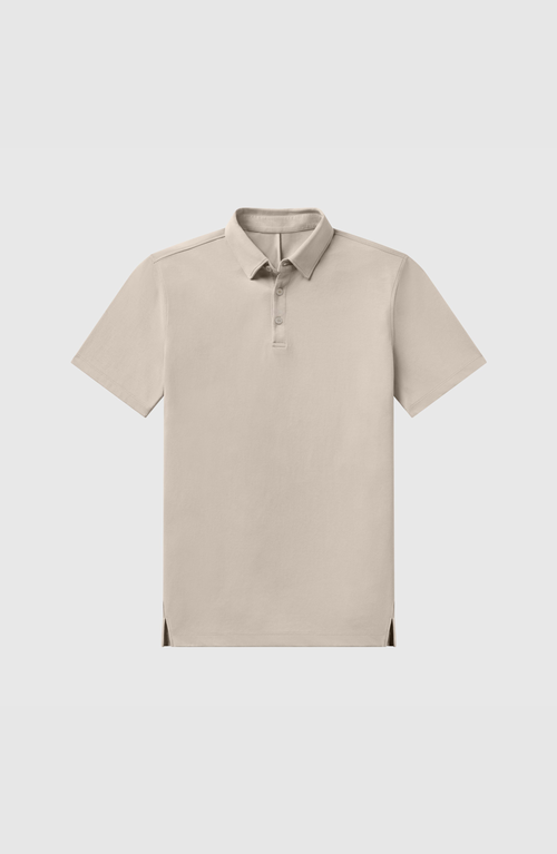 Jack Archer Jetsetter Tech Performance Polo In Neutral