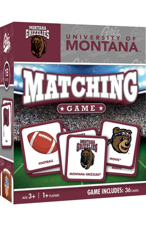 Montana Grizzlies Matching Game