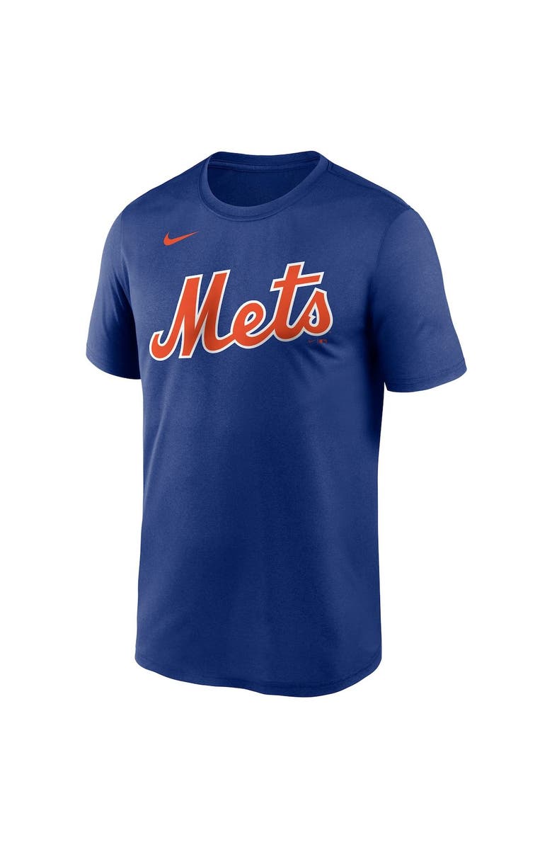 Nike Men's Nike Royal New York Mets Wordmark Legend T-Shirt, Alternate, color, 