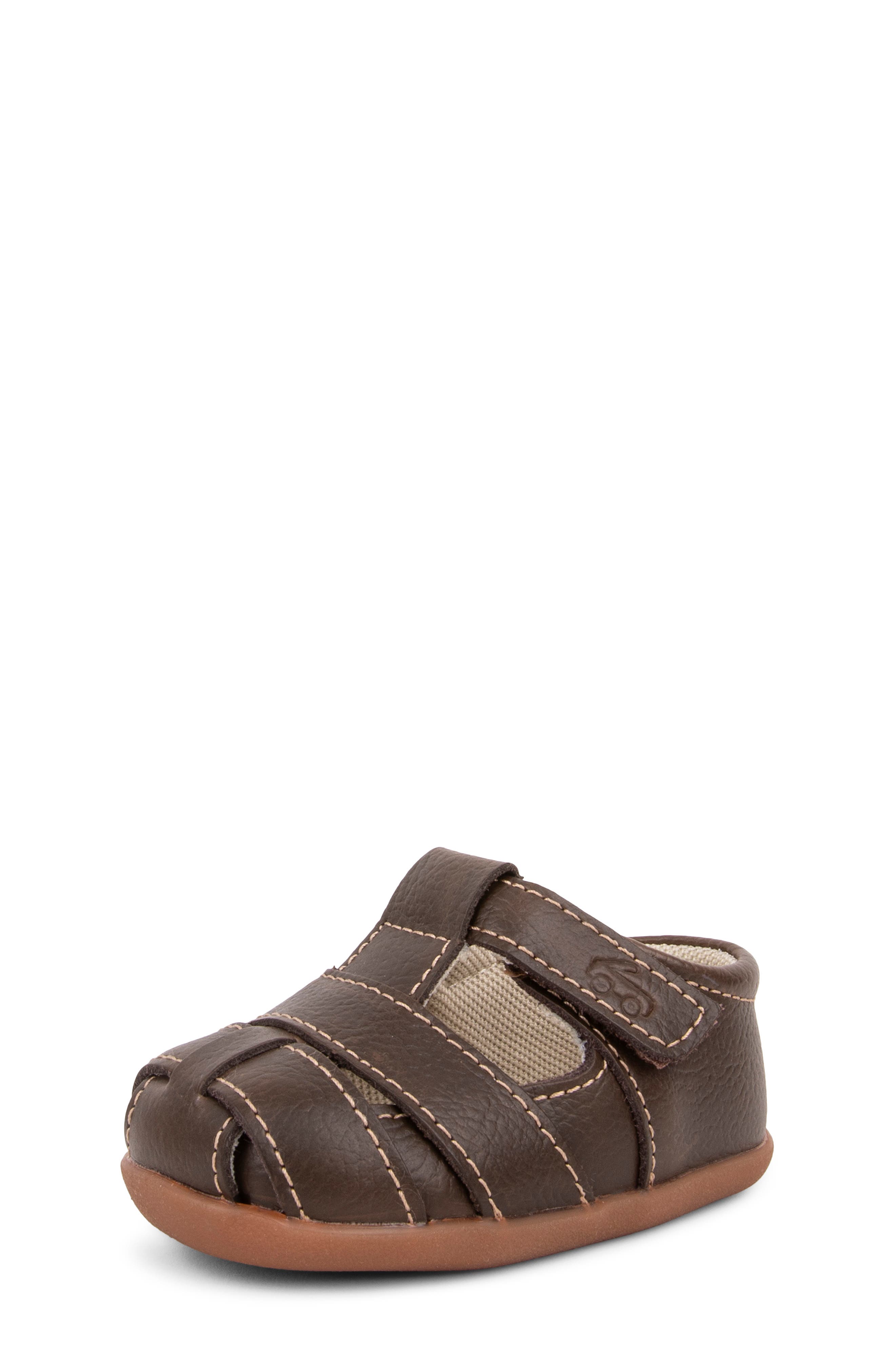 See Kai Run Brook III Sandal, Alternate, color, Chocolate Brown