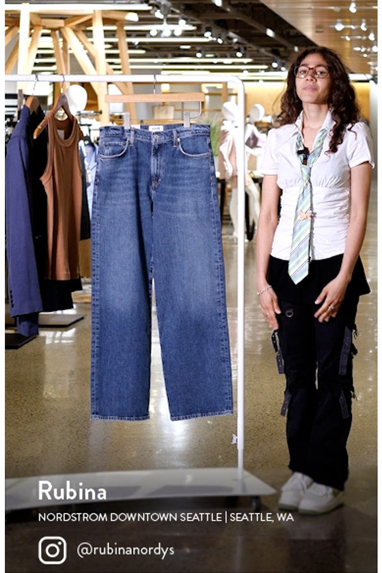 Harper Ankle Relaxed Straight Leg Jeans video