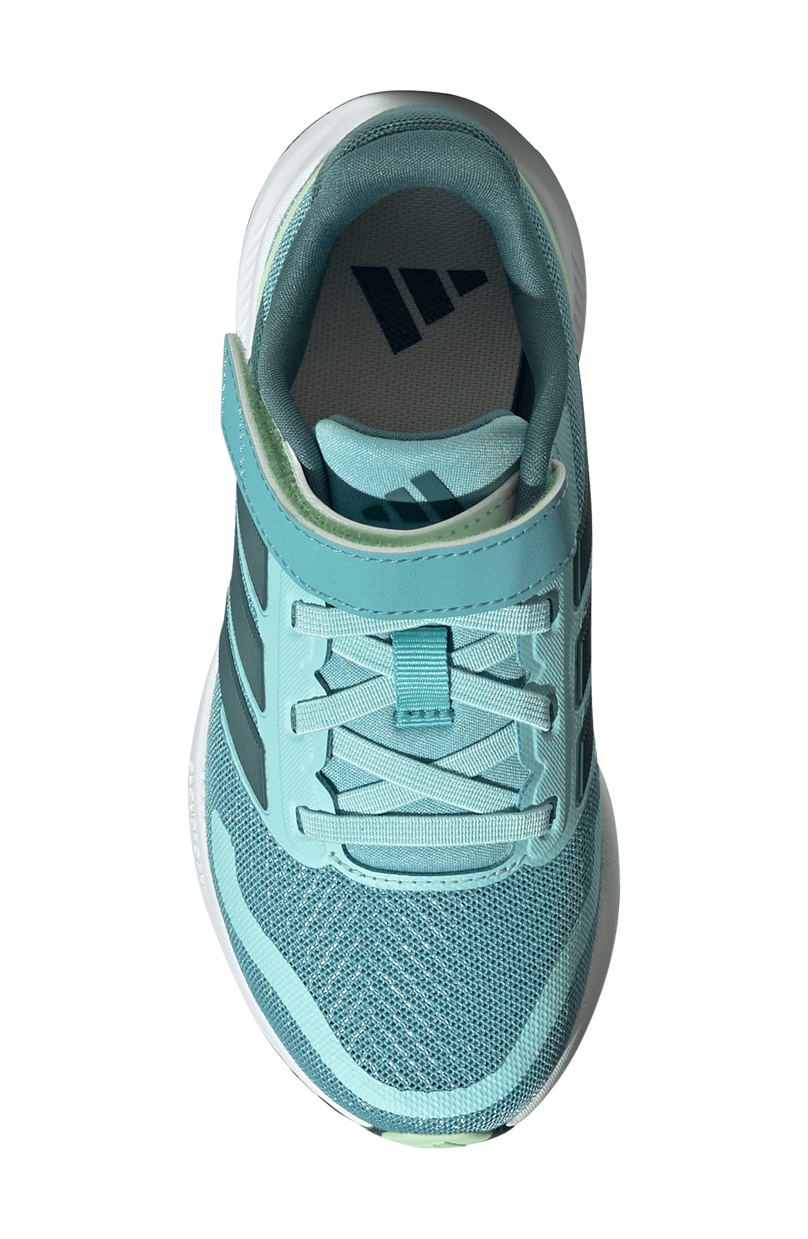 adidas Kids' Runfalcon 5 Sneaker, Alternate, color, Mint/ Teal/ Green Spark