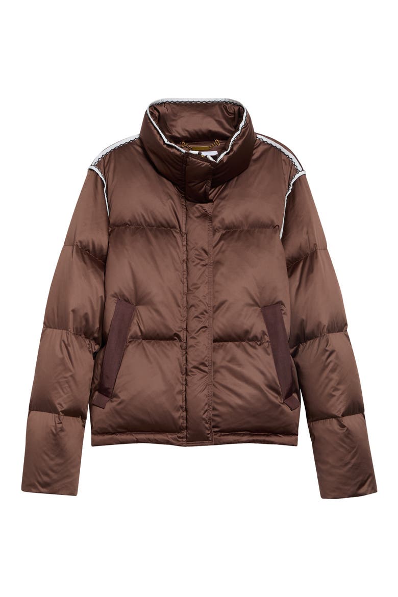 Yara Quilted Puffer Jacket, Alternate, color, HERITAGE BROWN