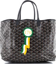 Pre-Owned Goyard Saint Louis Tote Printed Coated Canvas PM