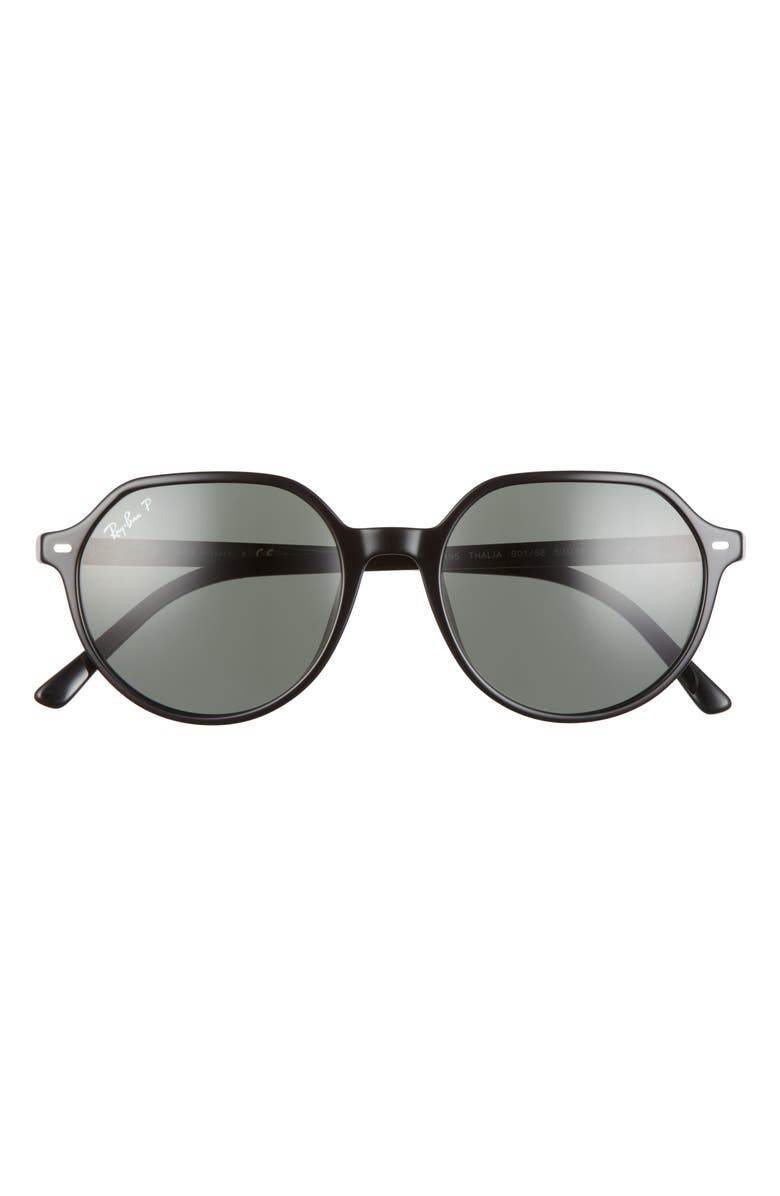 Ray-Ban Thalia 53mm Polarized Square Sunglasses, Main, color,