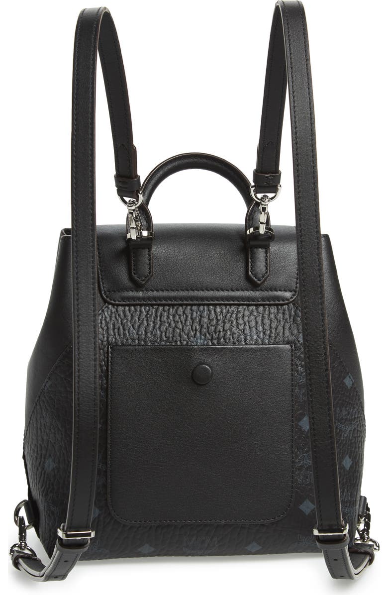 MCM Essential Visetos Original Small Backpack, Alternate, color,