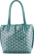 Pre-Owned Goyard Anjou Reversible Tote Coated Canvas Mini