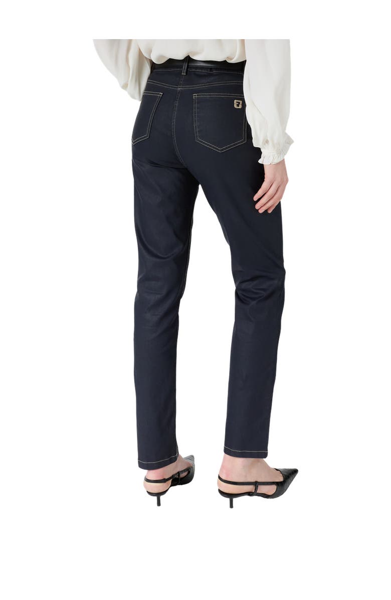 GERARD DAREL Aya Coated Slim Jeans, Alternate, color, Navy Blue