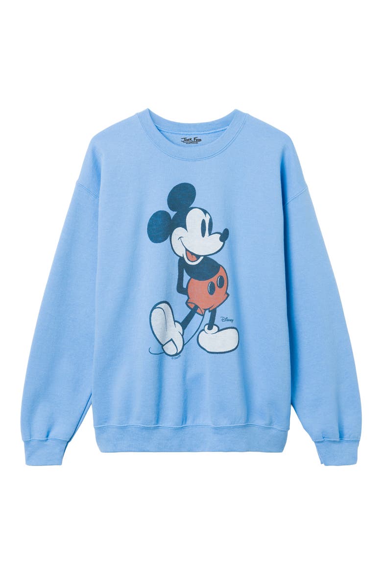 Classic Mickey Mouse Graphic Sweatshirt, Main, color, CAROLINA BLUE