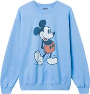 Junk Food Classic Mickey Mouse Graphic Sweatshirt