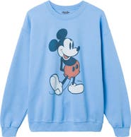 Junk Food Classic Mickey Mouse Graphic Sweatshirt
