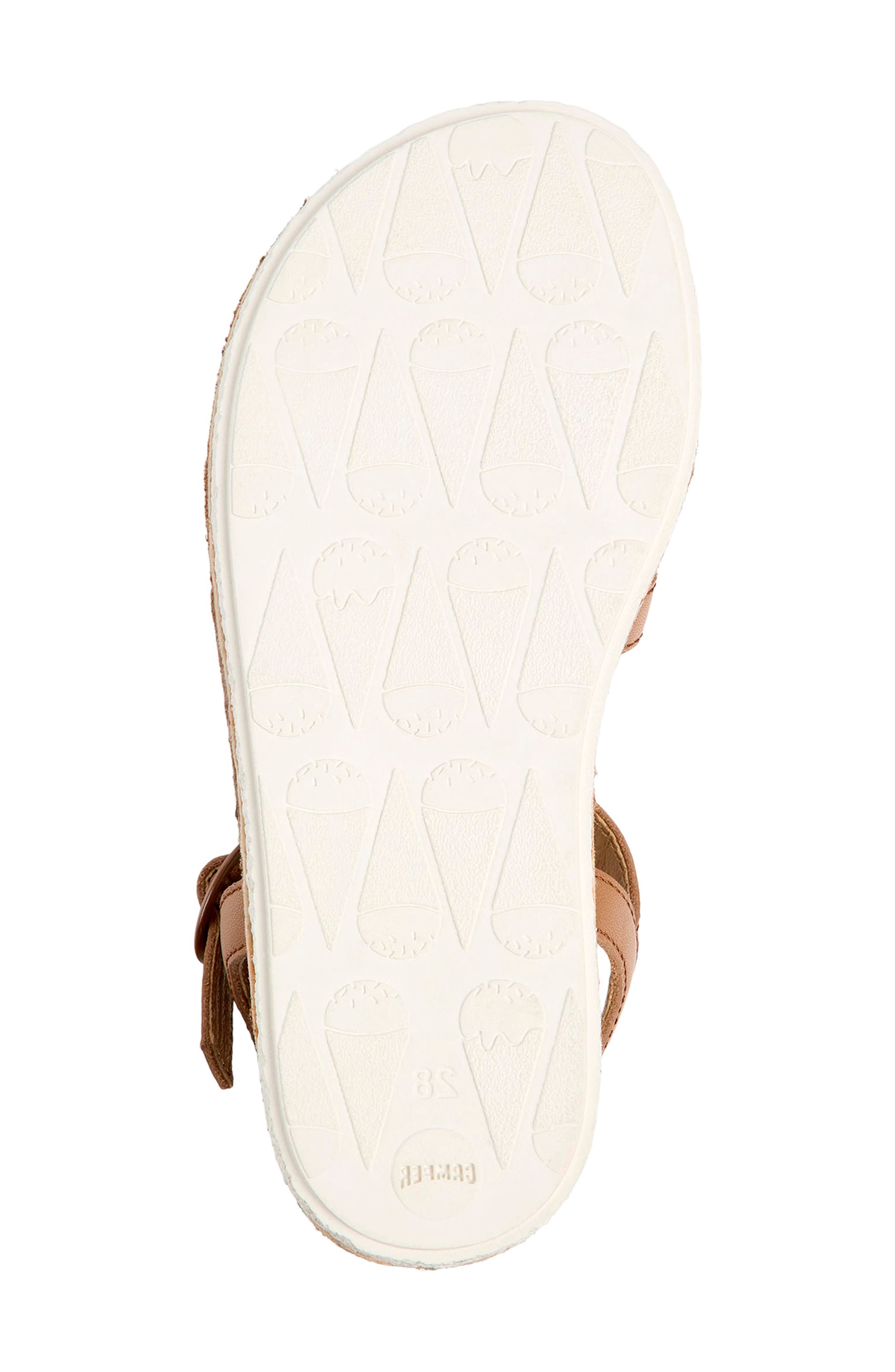 Kids' Twins Sandals, Alternate, color, BROWN