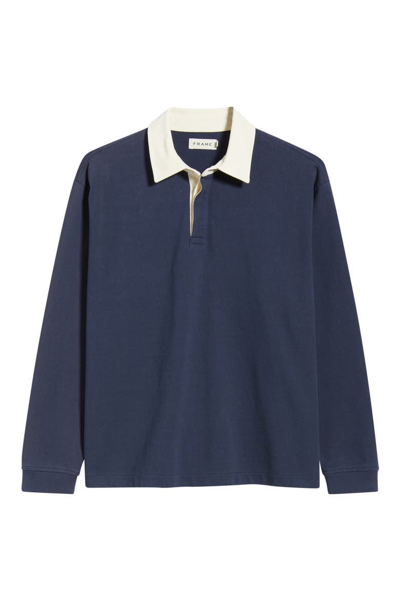 Cotton Rugby Polo, Alternate, color, DARK NAVY