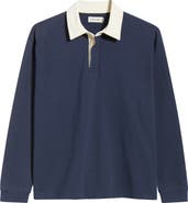 FRAME Cotton Rugby Polo