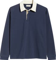 FRAME Cotton Rugby Polo