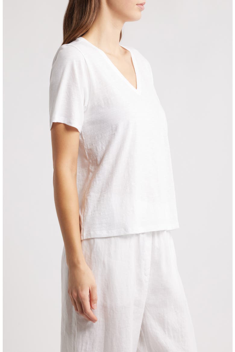 Easy Organic Cotton T-Shirt, Alternate, color, WHITE