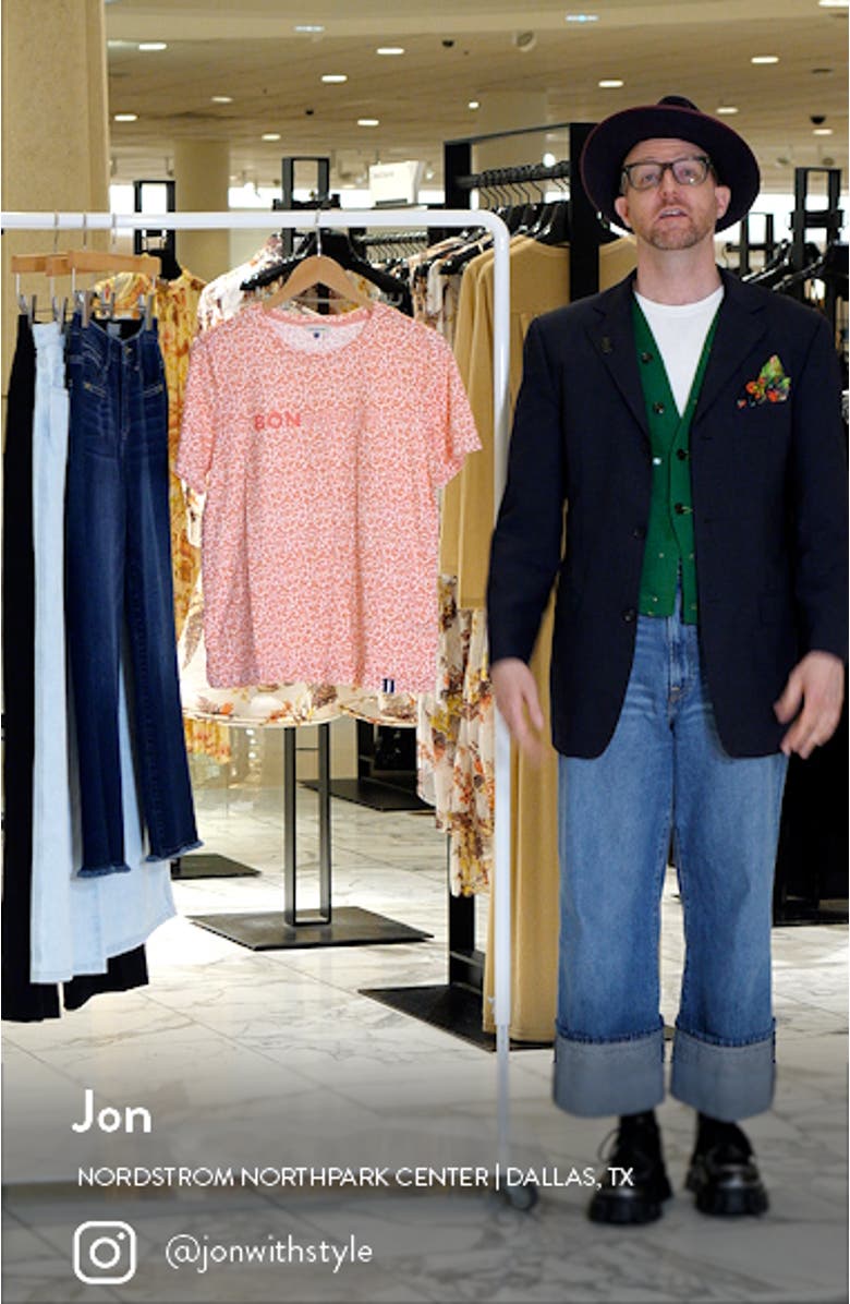 Folk Floral T-Shirt, sales video thumbnail