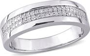 DELMAR Men's Diamond Band Ring