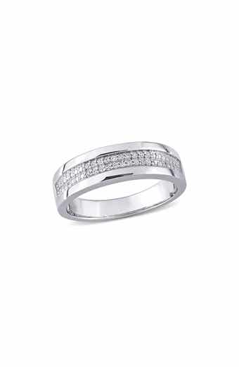 DELMAR Men's Diamond Band Ring