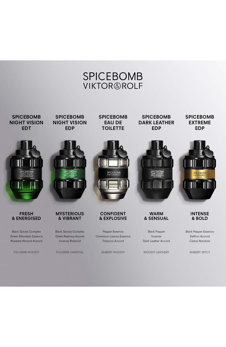 Viktor&Rolf Spicebomb Night Vision Eau de Toilette 2-Piece Gift Set $186 Value, Alternate, color,