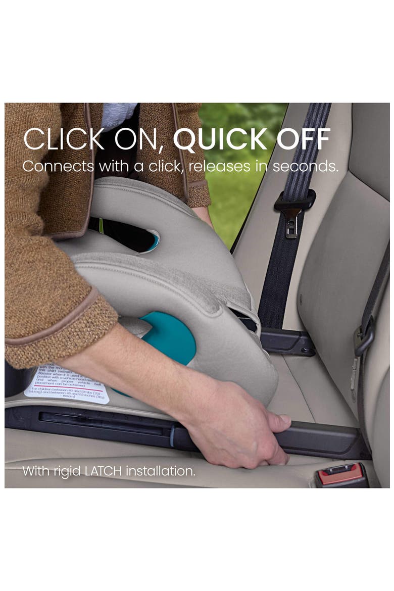 UpNGo™ Click Backless Booster Seat, Alternate, color, TEAK