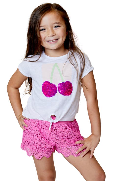 Kids' Cherry Cap Sleeve T-Shirt (Toddler & Little Kid)