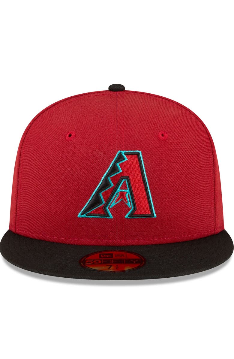 New Era Men's New Era Red/Black Arizona Diamondbacks Home Authentic Collection On-Field 59FIFTY Fitted Hat, Alternate, color, Red