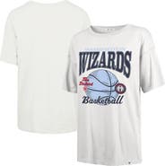 '47 Women's '47  White Washington Wizards City Edition Down Court Sadie T-Shirt